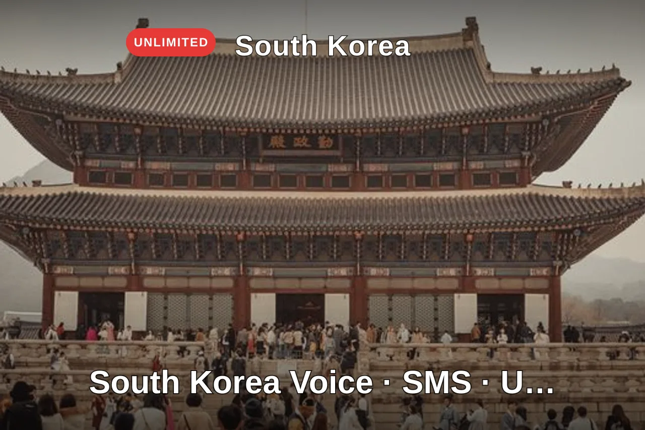 South Korea Voice · SMS · Unlimited Daily eSIM